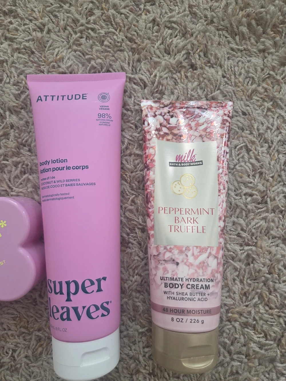 0PINK, B&bw, Ulta, Super Leaves Lotions
